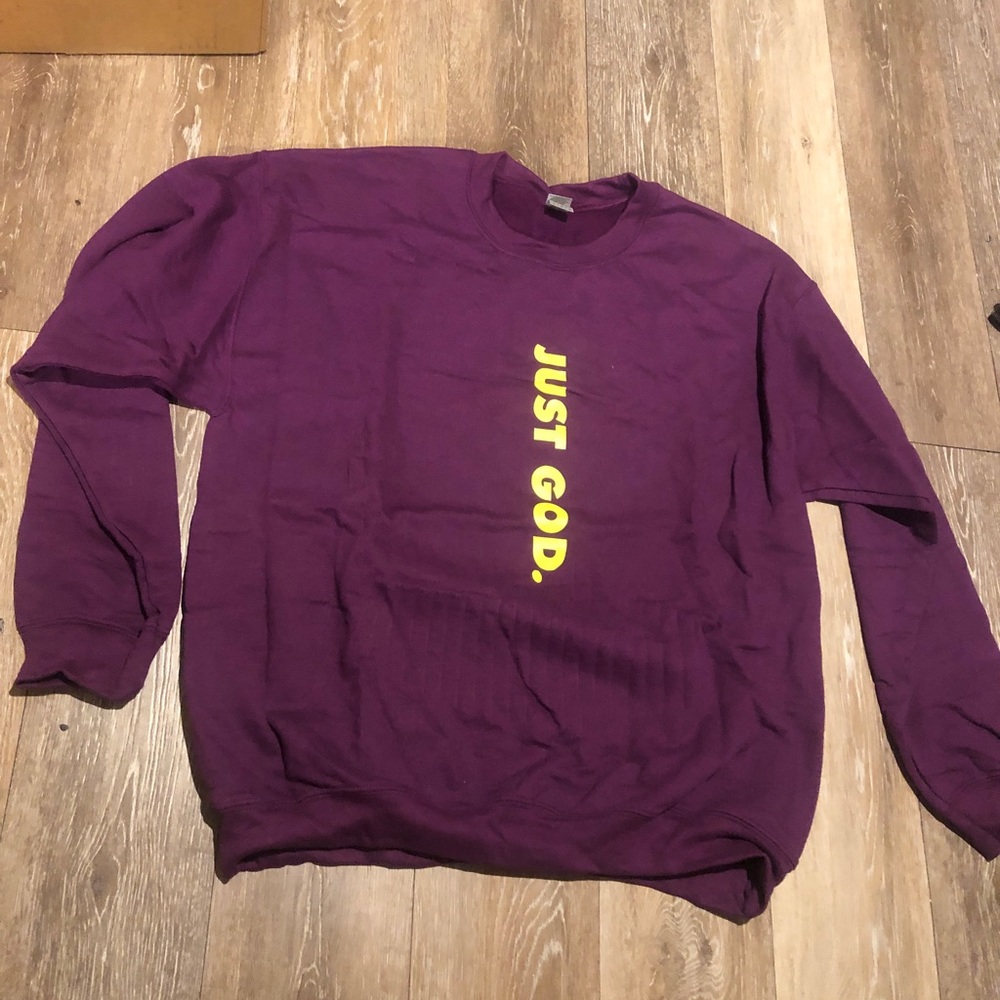 🔥🔥Just God Sweatshirt🔥🔥